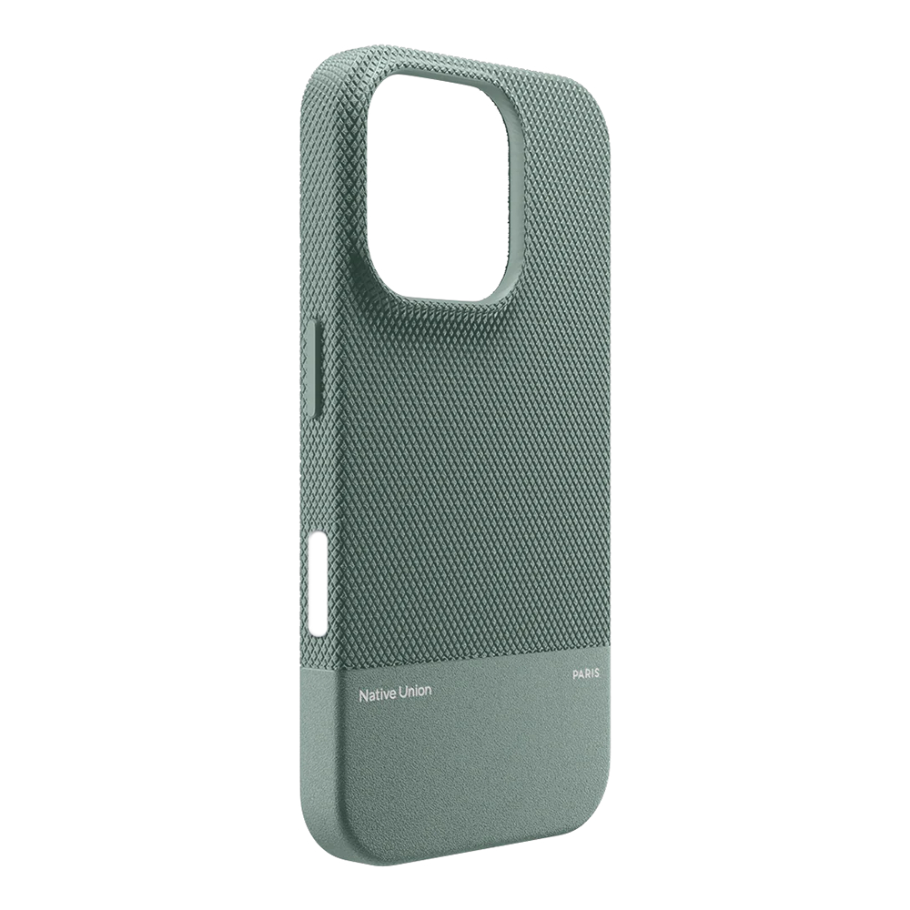 (RE)CLASSIC CASE FOR IPHONE 16 PRO, чехол защитный для iPhone 16 PRO, зелёный сланец